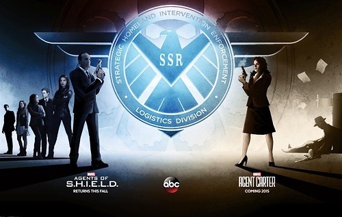 SDCC 14: póster de Agentes de Shield con Agente Carter