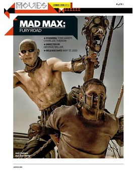 MaD MaX: Fury Road, nueva imagen vista en las páginas interiores de Entertainment Weekly
