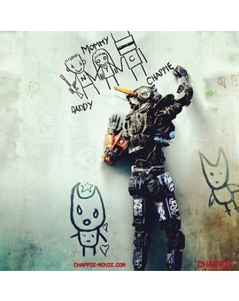 Un mejor vistazo al póster de Chappie, del director de Elysium