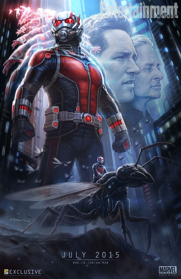 SDCC 14: Ant-Man, concept art poster revelado por Entertainment Weekly