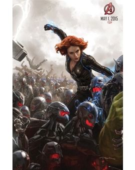 SDCC 14: concep art poster de Black Widow