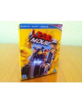 Mi nuevo pedido a amazon. uk; The Lego Movie con carátula lenticular y con castellano
