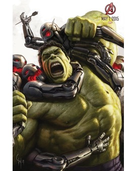 SDCC 14: concept art poster de Hulk