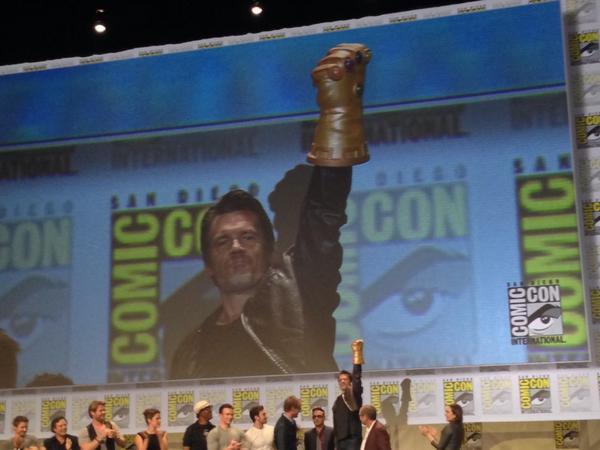 SDCC 14: Avengers Age of Ultron, descripción del trailer mostrado, imagen de Josh Brolin con el Guantele del Infinito y anuncio de una de las películas del 2017