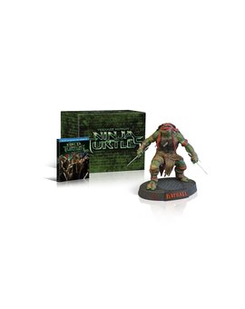 Teenage Mutant Ninja Turtles Edición Bluray 3D con figura de Raphael exclusiva de amazon.com