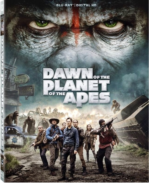 Dawn of the Planet of the Apes: carátula y extras de la edición Usa 
