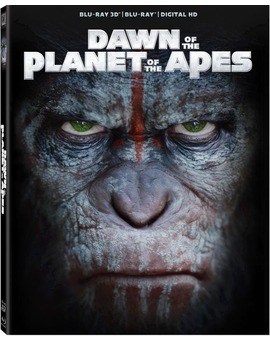 Dawn of the Planet of the Apes: carátula de la versión 3D de USA