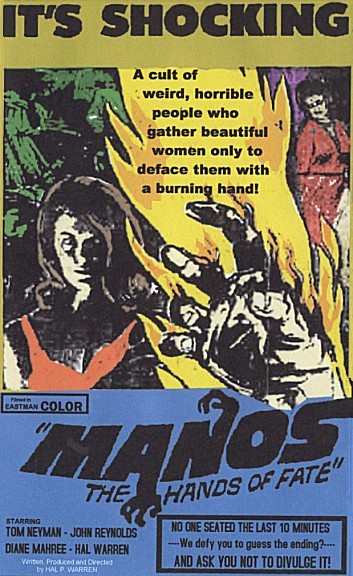 Bueno amigos ha llegado el dia, me dispongo a ver Manos the hands of fate. ¿Sobrevivire?