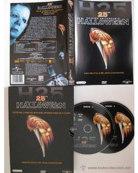Halloween  2 discos ¿Ha llegado a estar sin funda de carton?