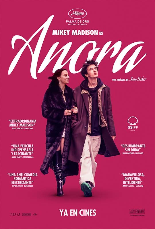 Anora. Otra película que nos quedamos sin edición en físico.