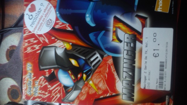 Mi gran compra de hoy: Mazinger original por 1 leurete.