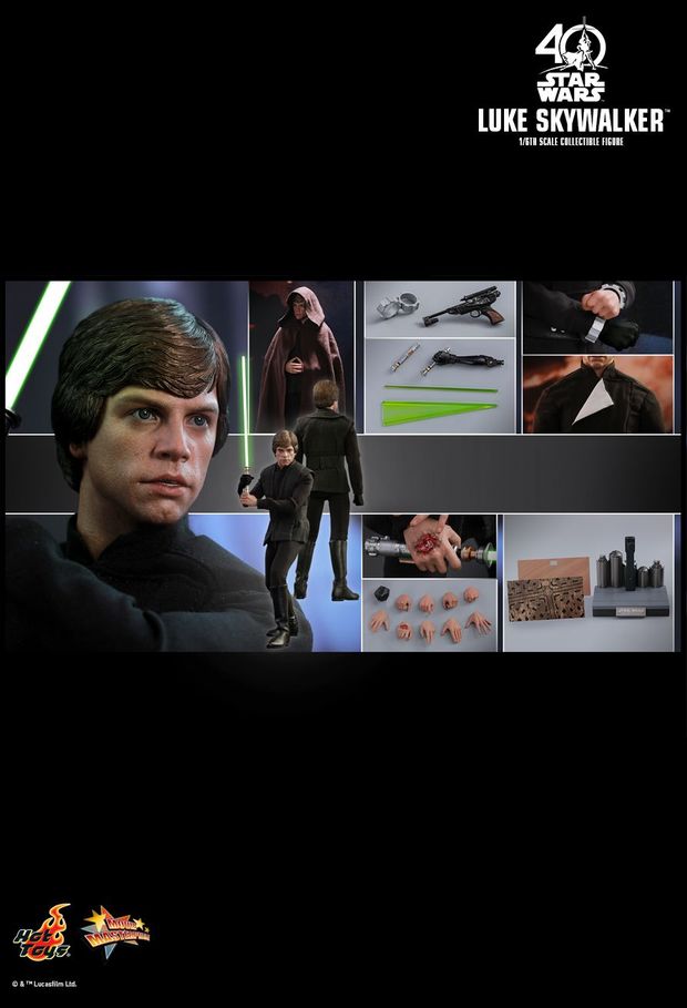 Hot Toys anuncia la figura de Luke Skywalker del Episodio VI