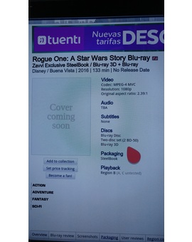 ¿Otra edición metálica de Rogue One?