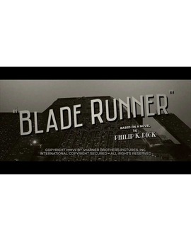 Trailer de Blade Runner como una película clásica de cine negro