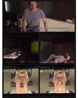 BENEDICT CUMBERBATCH INTERPRETANDO A SMAUG