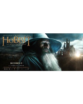 El Hobbit. La Desolación de Smaug. Poster Gandalf