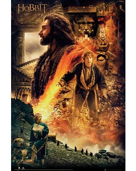 El Hobbit. La Desolación de Smaug. Otro poster.