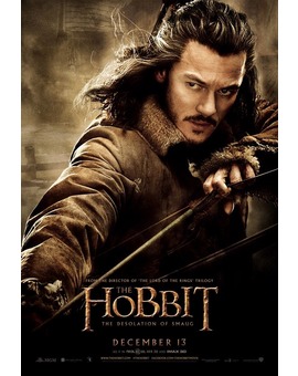 El Hobbit. La Desolacion de Smaug. Poster Bardo.