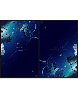GRAVITY. A este póster se le puede girar. Pongo las dos vistas juntas.