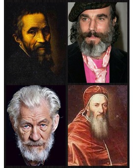 ADAPTACIONES QUE ME GUSTARÍA VER: "LA AGONÍA Y EL ÉXTASIS" CON DANIEL DAY-LEWIS COMO MIGUEL ANGEL, IAN McKELLEN COMO JULIO II Y MARTIN SCORSESE DE DIRECTOR