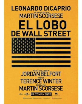 EL LOBO DE WALL STREET. Poster.