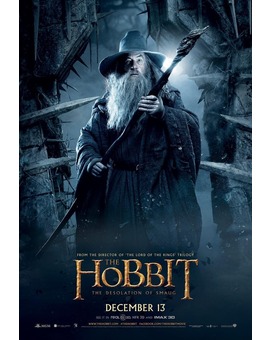 EL HOBBIT. LA DESOLACIÓN DE SMAUG. Poster GANDALF