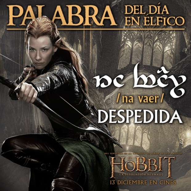 Palabra del día en elfico.