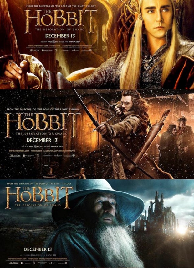 EL HOBBIT. LA DESOLACIÓN DE SMAUG. durará 161 minutos. La más corta de las películas de la TIERRA MEDIA. Veremos a cuanto se va la versión extendida.