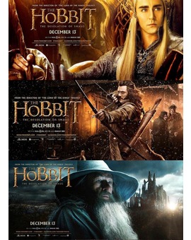 EL HOBBIT. LA DESOLACIÓN DE SMAUG. durará 161 minutos. La más corta de las películas de la TIERRA MEDIA. Veremos a cuanto se va la versión extendida.