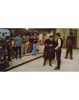 HAN SOLO hablando con JABBA, sí, sí, JABBA EL HUTT. STAR WARS IV (2)