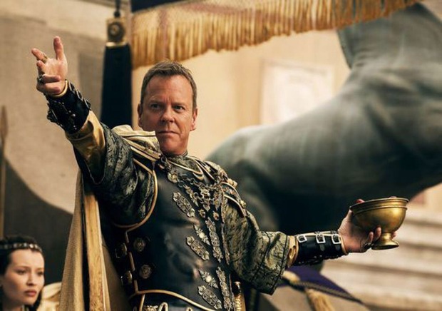 KIEFER SUTHERLAND en POMPEYA.