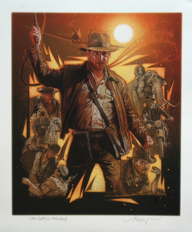 Homenaje a INDIANA JONES de DREW STRUZAN