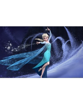 FROZEN. Secuencia de la canción LET IT GO interpretada por IDINA MENZEL. Una canción muy de OSCAR.