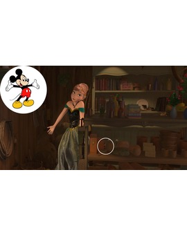 Invitados en FROZEN. MICKEY MOUSE