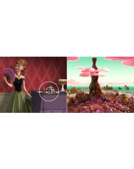 Invitados en FROZEN. ROMPE RALPH
