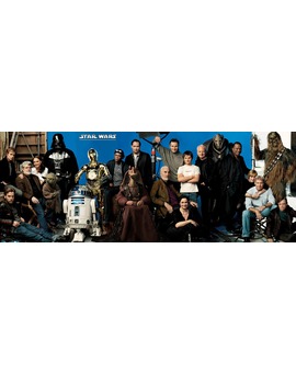STAR WARS. Los protas de la IV, V, VI, I, II y III