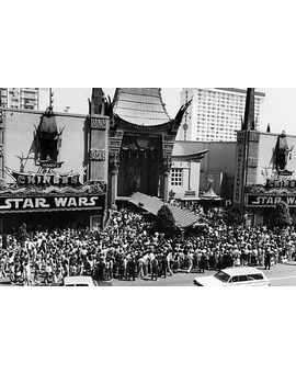 25 de mayo de 1977, Mann's Chinese Theatre, Hollywood. STAR WARS IV