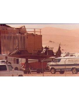 Parking del rodaje. STAR WARS VI