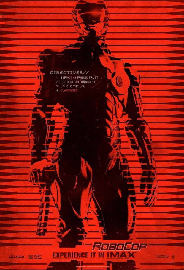 ROBOCOP. Poster para IMAX