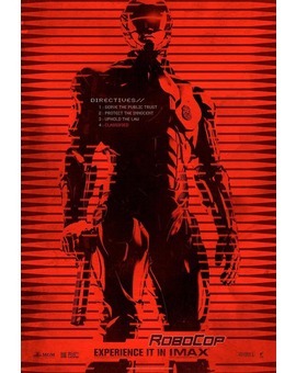 ROBOCOP. Poster para IMAX