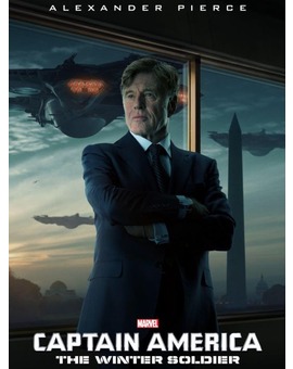 CAPITÁN AMÉRICA. SOLDADO DE INVIERNO. Poster ROBERT REDFORD 