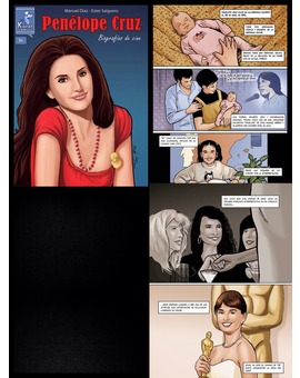 ¡Un cómic biográfico de Penélope Cruz!