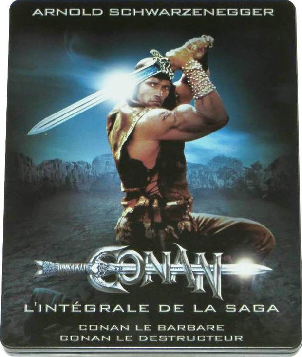 Conan el bárbaro + Conan el destructor ed. francesa