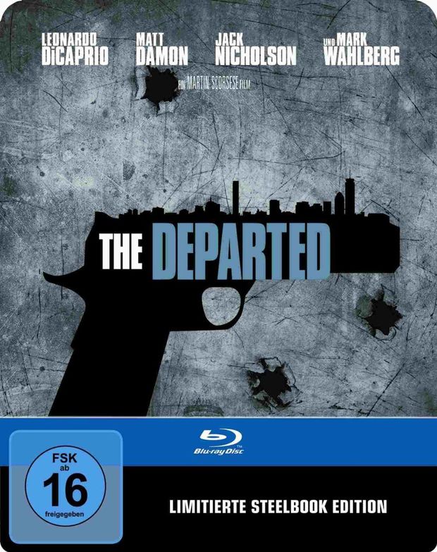 Treeemendo steelbook de "The departed" (Infiltrados) para las ediciones de USA y Alemania! 