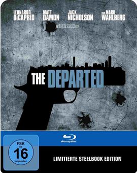 Treeemendo steelbook de "The departed" (Infiltrados) para las ediciones de USA y Alemania! 