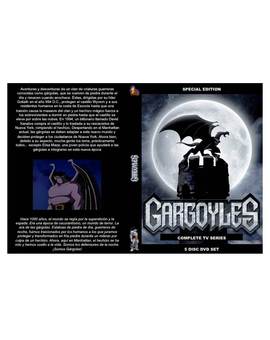 Mis carátulas... para gran serie de dibujos Gargoyles (en DVD)