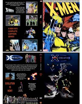 Mis carátulas... para las 2 primeras series de dibujos de los X-MEN (en DVD)