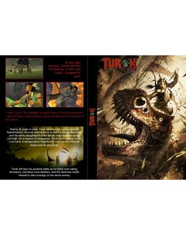 Mis carátulas... para la película de dibujos Turok (en DVD)