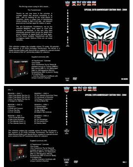 Mis carátulas... para la película y serie de dibujos Transformers (en DVD)