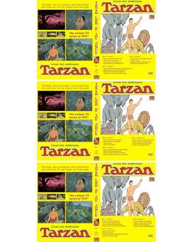 Mis carátulas... para la serie de dibujos "Tarzan, Lord of the Jungle" en tres volúmenes (en DVD)